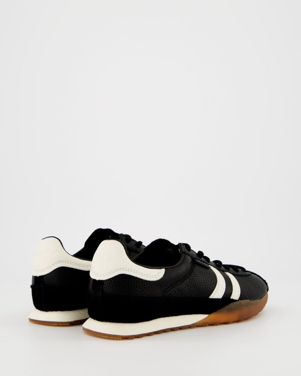 Mile Black Leather