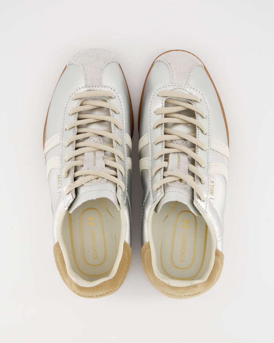 Mile Silver Leather