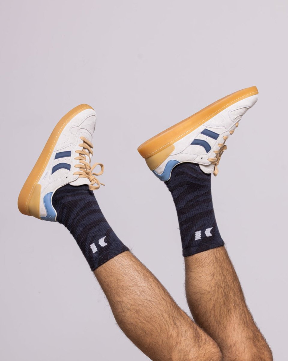 Zebra Black Socks