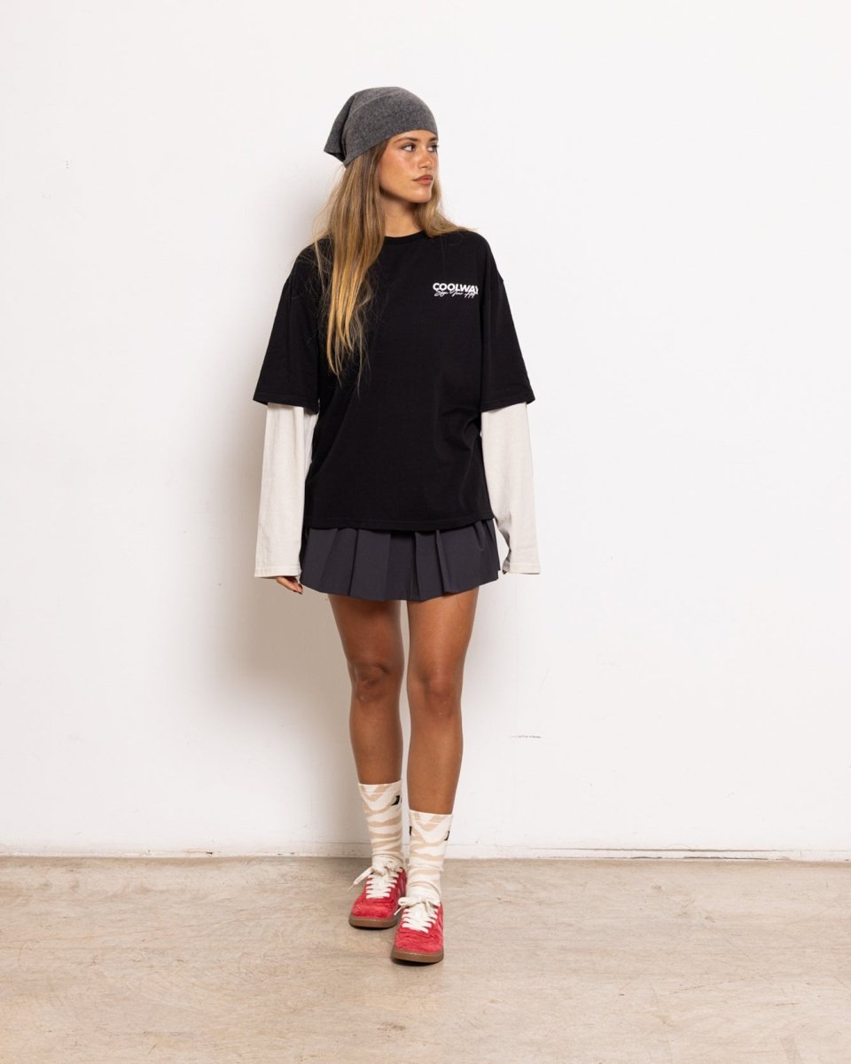 Black Double Sleeve