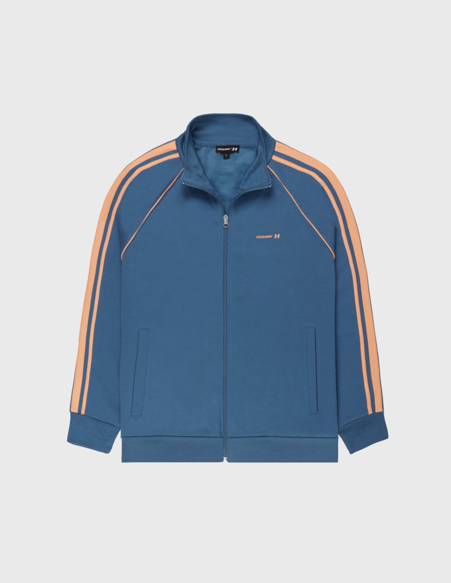 Indigo Blue Track-jacket